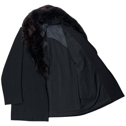 Maison Martin Margiela Fox Fur Collar Coat - AW07