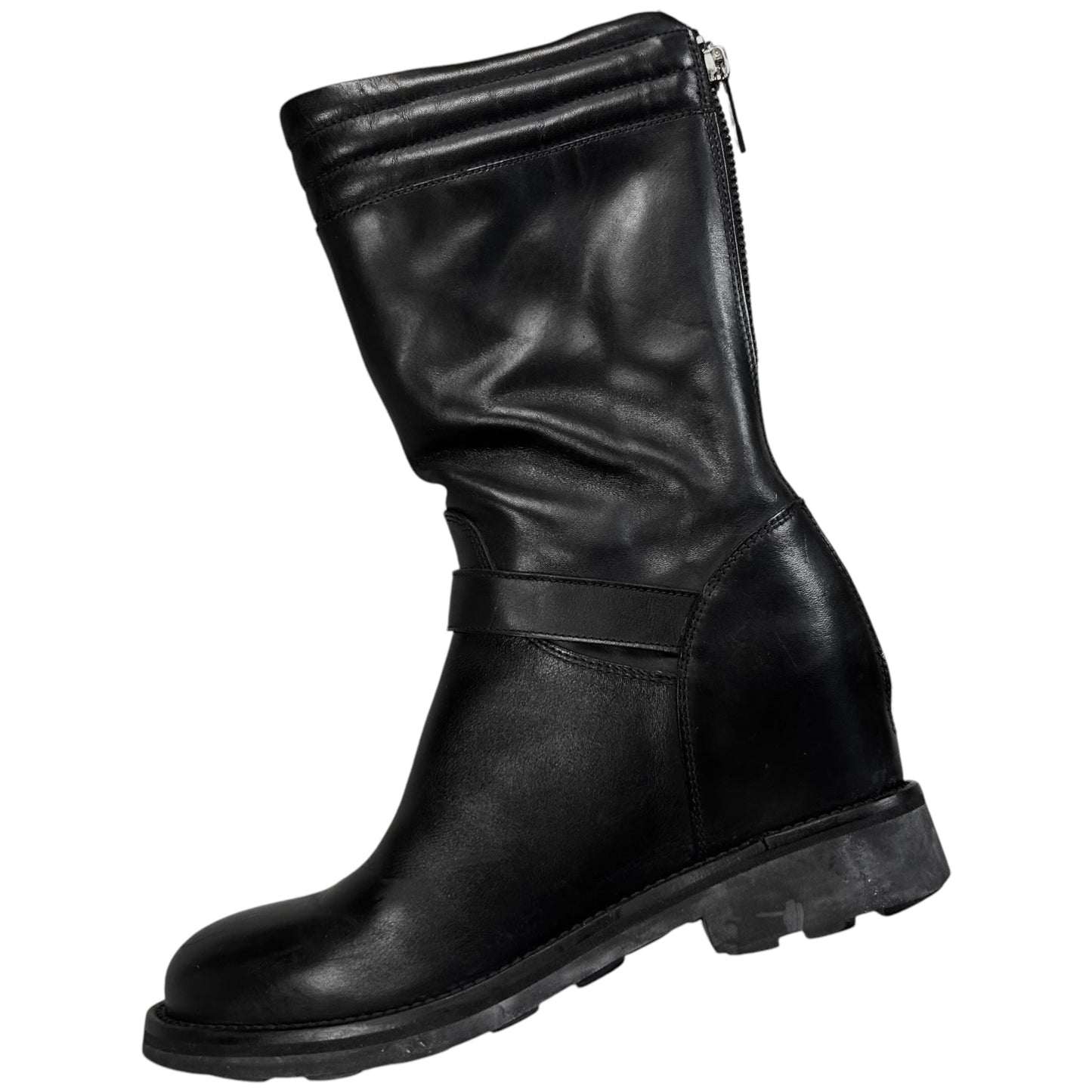 Dirk Bikkembergs Back Zip Tall Moto Boots