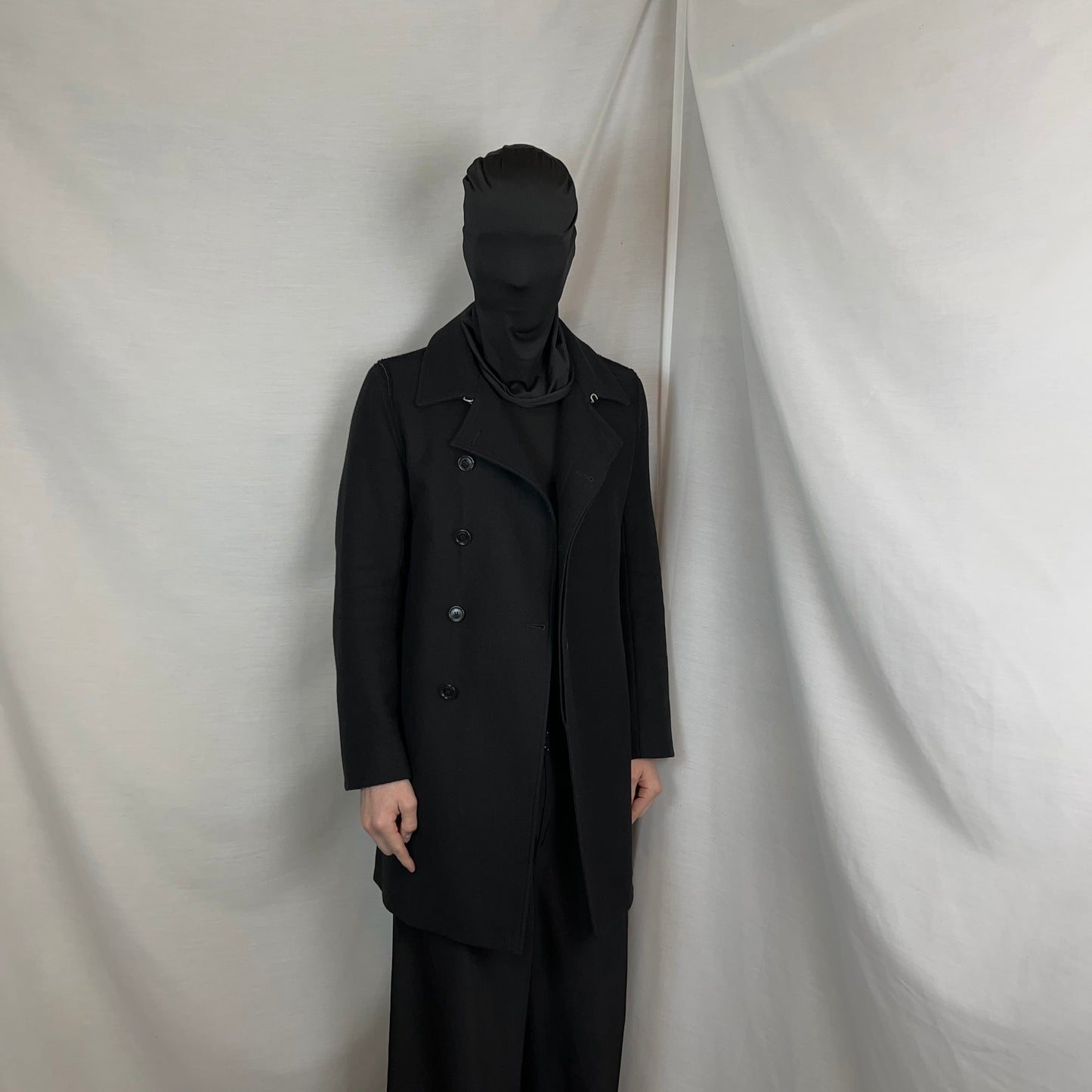 Dior Homme Exposed Seam Wool Coat - AW11