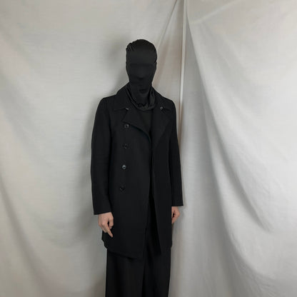 Dior Homme Exposed Seam Wool Coat - AW11