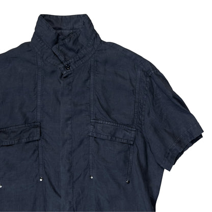 Dirk Bikkembergs Studded Linen Shirt - SS11