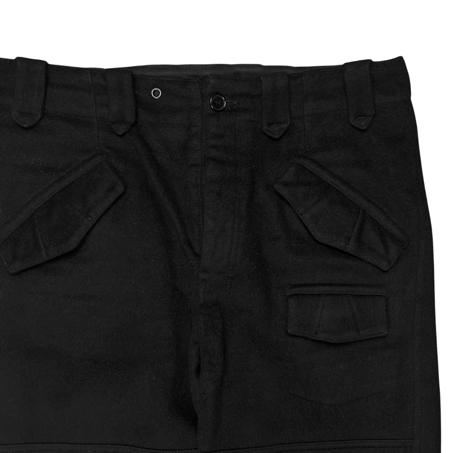 RAF by Raf Simons Parachute Cargo Wool Pants - AW09