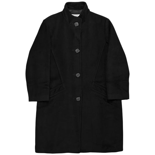 Balenciaga Panelled High Neck Wool Coat
