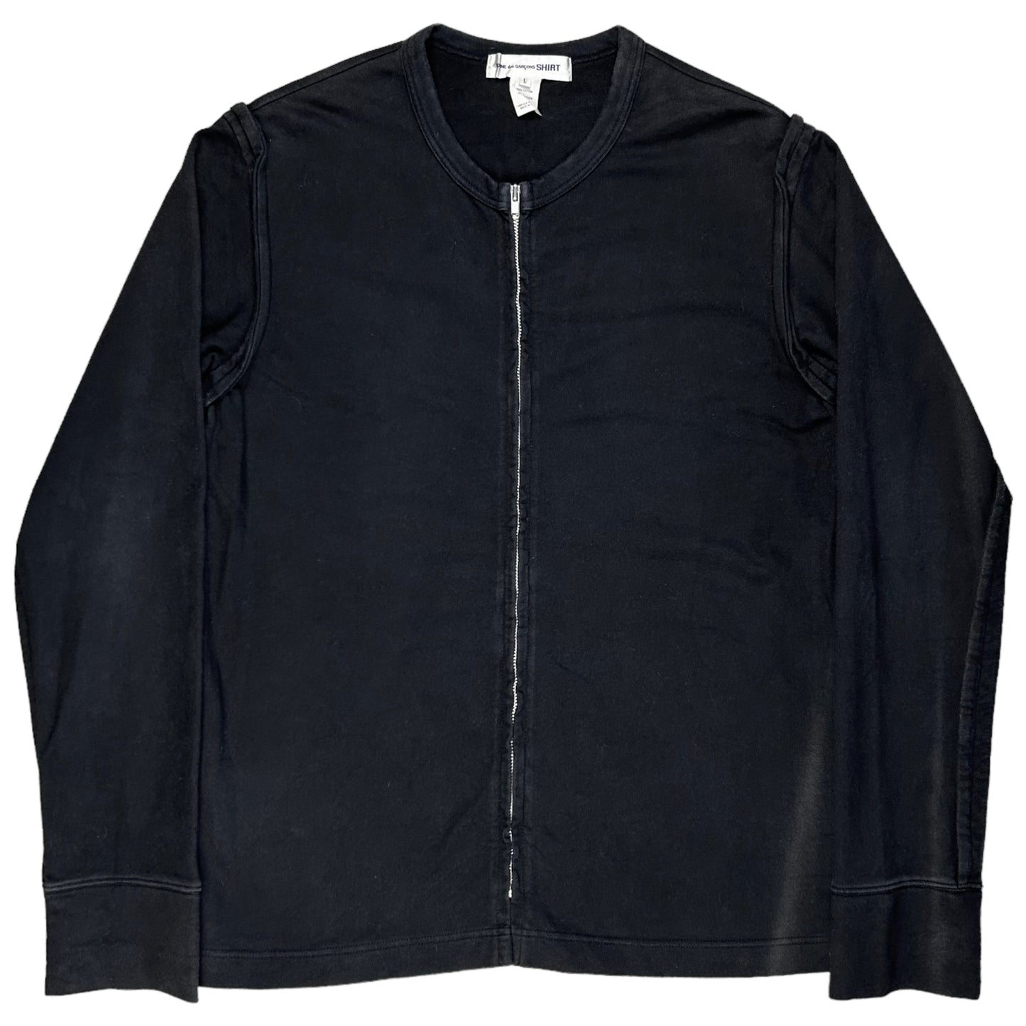 Comme des Garcons Shirt 3D Seam Zip Cardigan