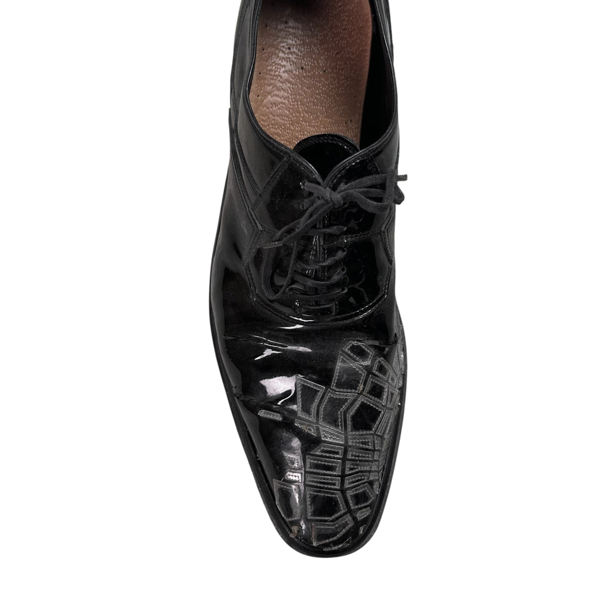Dior Homme Lumiere Du Nord Shattered Glass Derbies - AW08