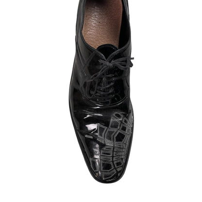Dior Homme Lumiere Du Nord Shattered Glass Derbies - AW08