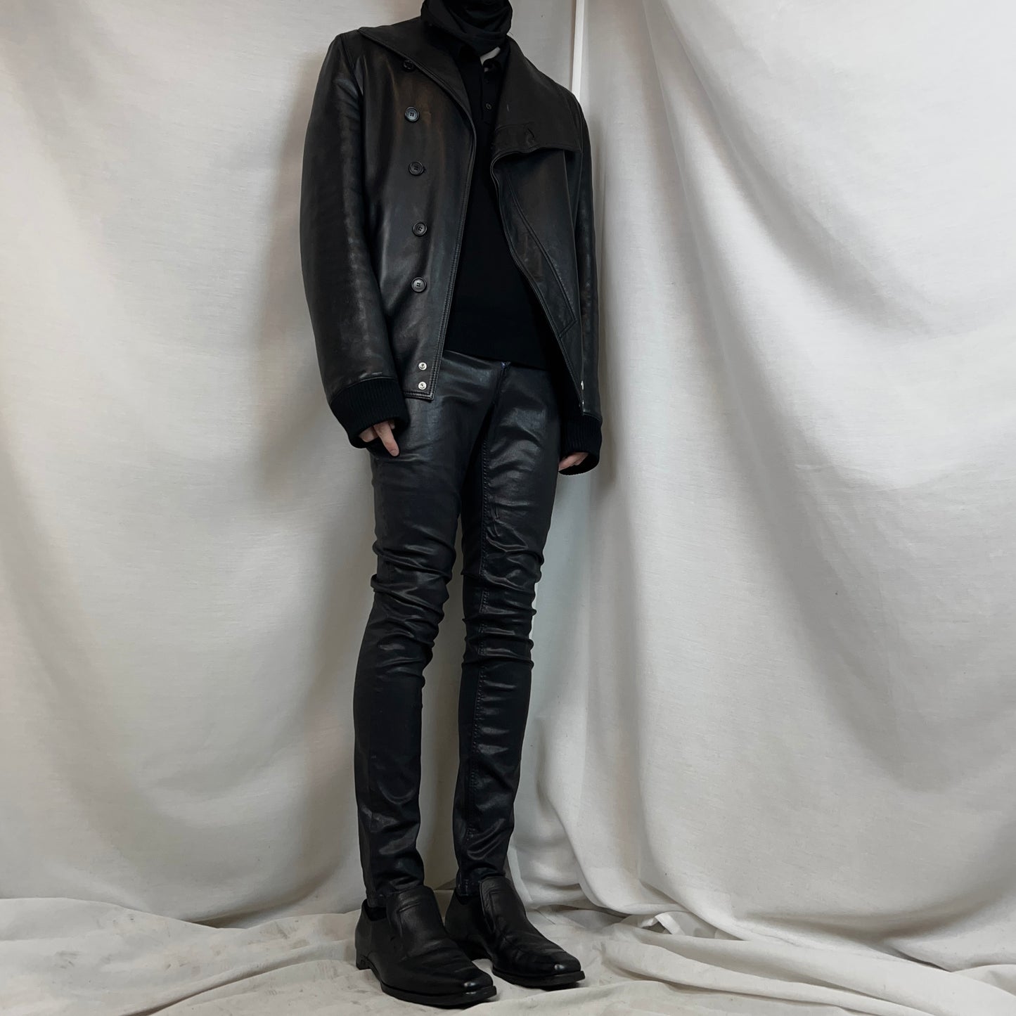 Dirk Bikkembergs Waxed Skinny Jeans