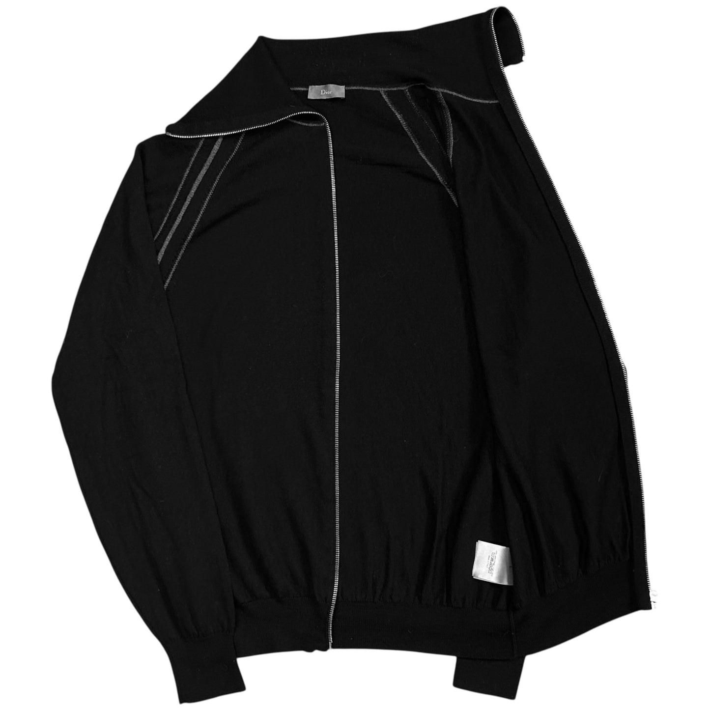 Dior Homme Shoulder Trimmed Zip Sweater - AW11