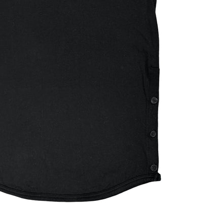 Y’s Yohji Yamamoto Side Buttoned Tank Top