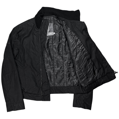 Dirk Bikkembergs Asymmetric Multi Zip Utility Flight Jacket