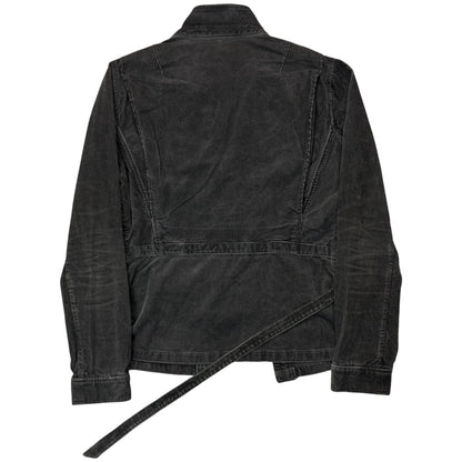 Dries Van Noten Deconstructed Strap Corduroy Blazer - SS11