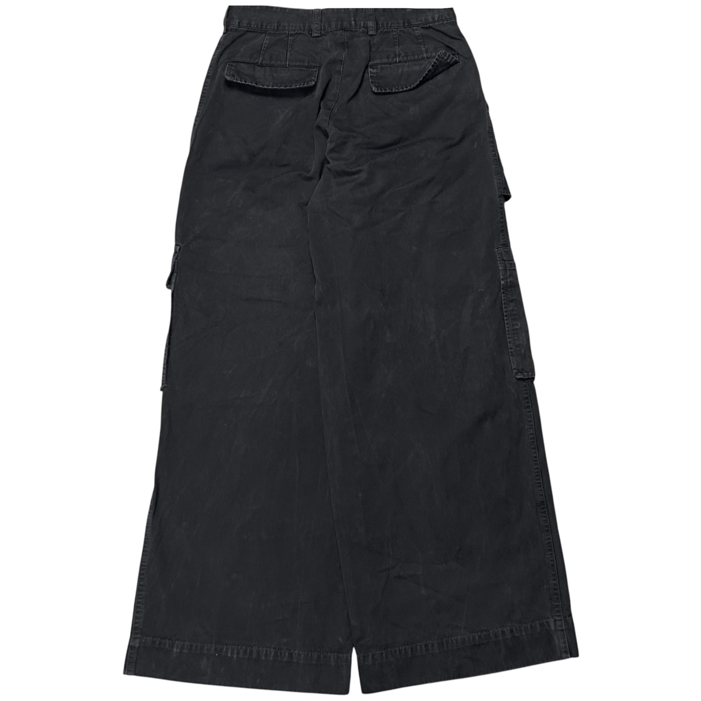 Dries Van Noten Wide Asymmetric Multi Cargo Pants