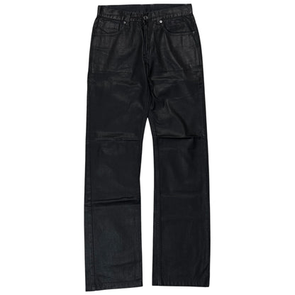 Dirk Bikkembergs Coated Wax Jeans - AW10