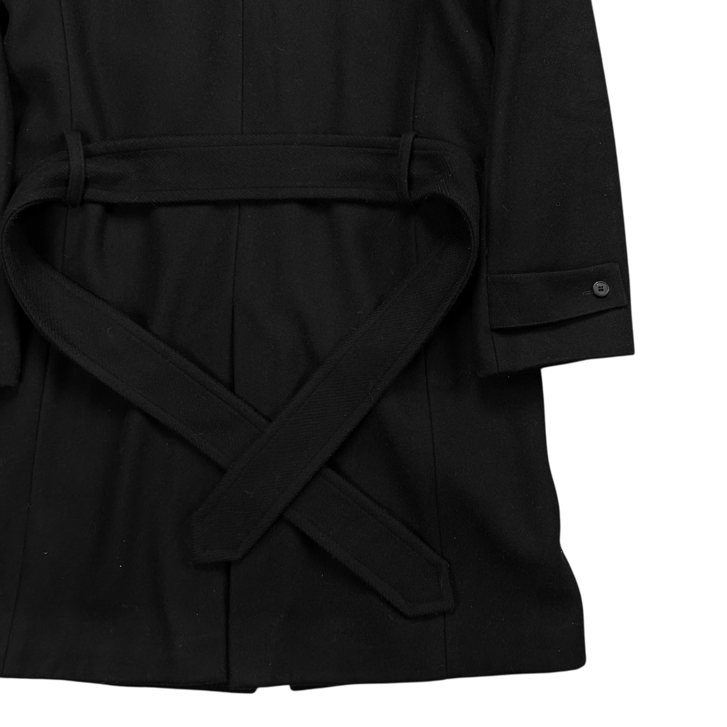 Givenchy Belted Military Wool Coat - AW11