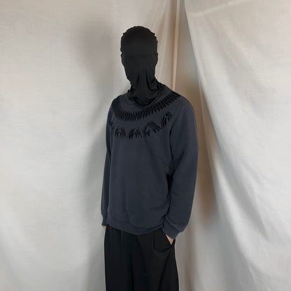 MM6 Maison Martin Margiela Cut Out Hook Sweater - AW12