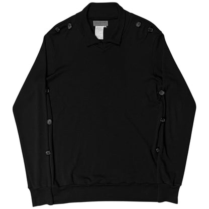 Yohji Yamamoto Pour Homme Deconstructed Button Layer Sweater - AW97