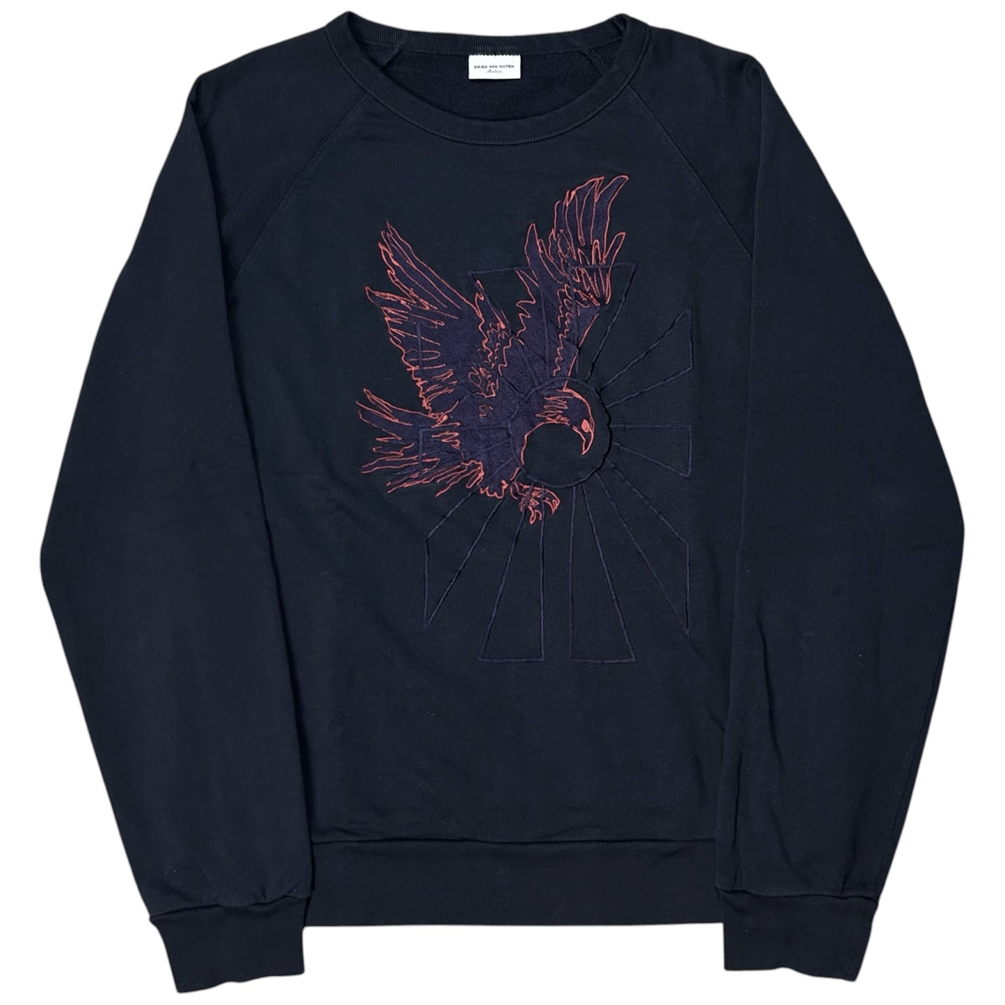 Dries Van Noten Embroidered Eagle Sweater - AW14