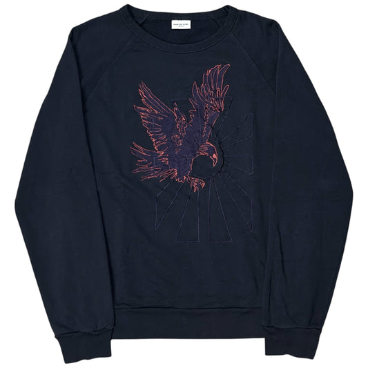Dries Van Noten Embroidered Eagle Sweater - AW14
