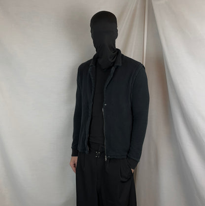 MM6 Maison Margiela Hybrid Lapel Zip Sweater - AW08