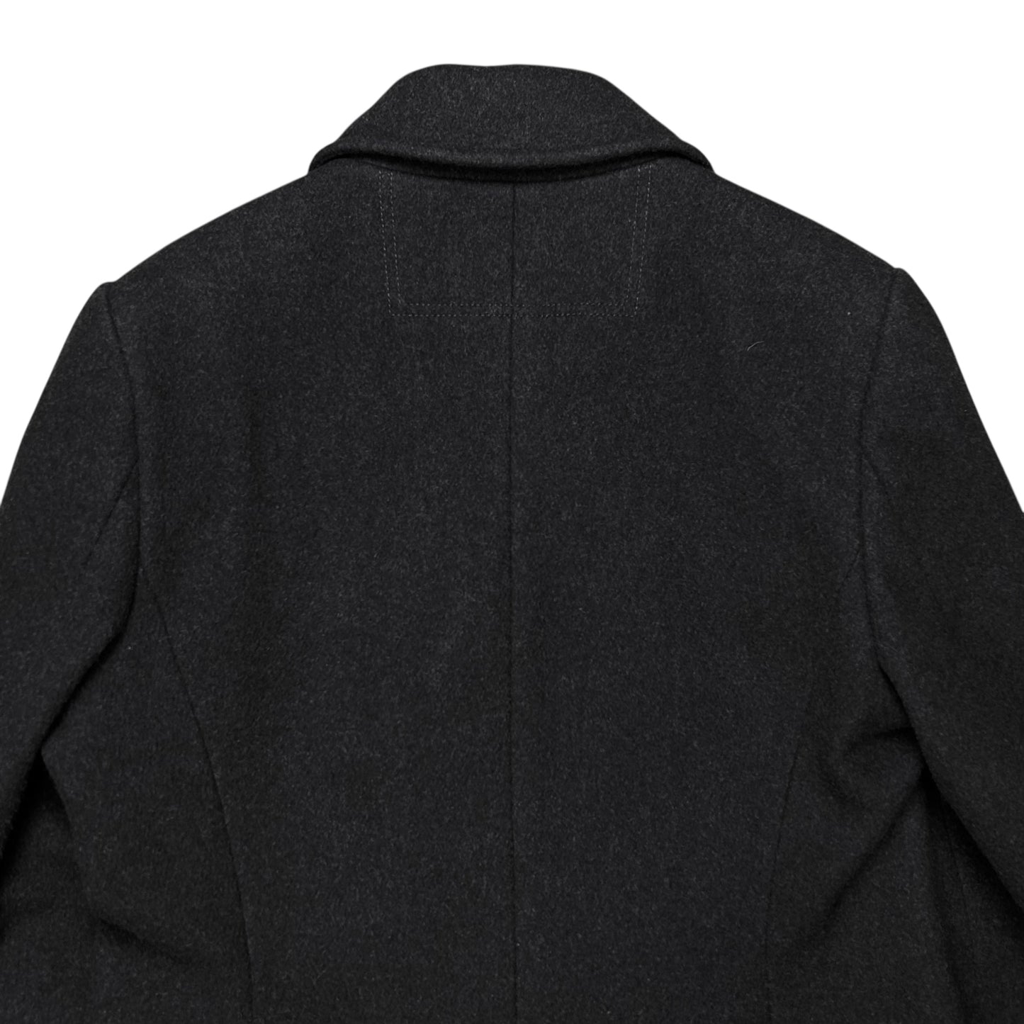 Dirk Bikkembergs Peak Lapel Caban Wool Jacket