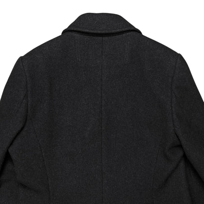 Dirk Bikkembergs Peak Lapel Caban Wool Jacket