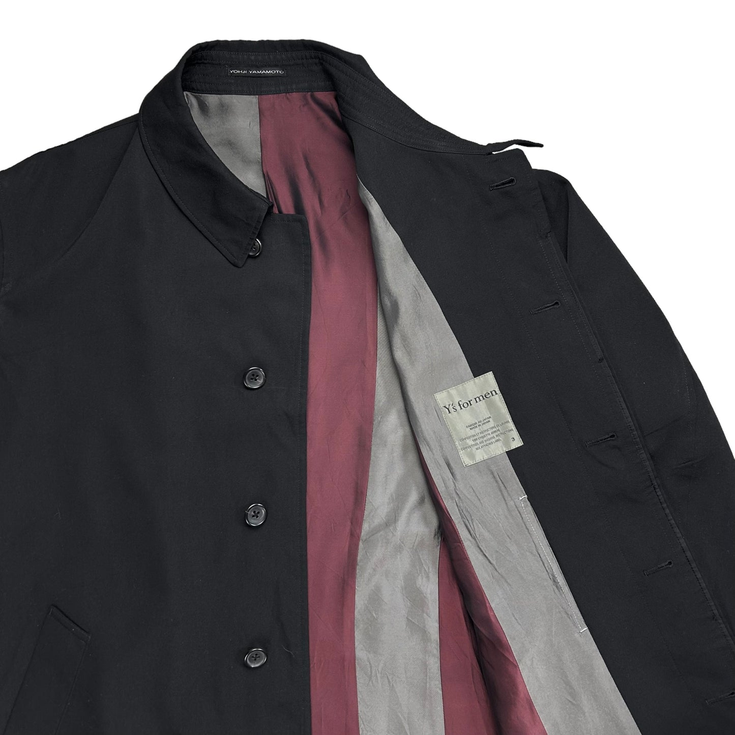 Y’s Yohji Yamamoto Spring Overcoat