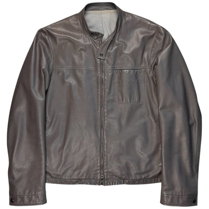 Jil Sander Leather Cafe Jacket - SS03