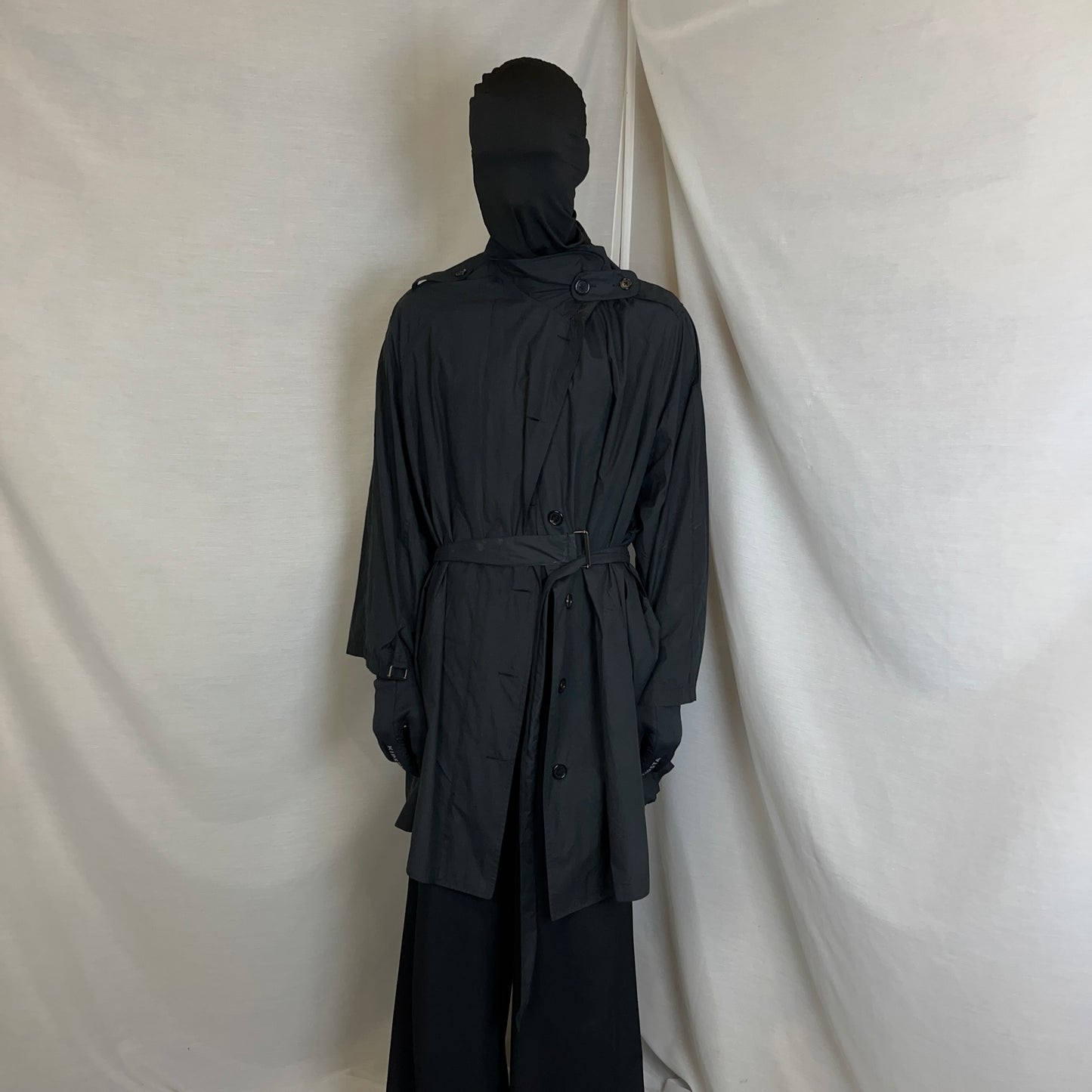 Ann Demeulemeester Multi Belted Rain Coat - SS20