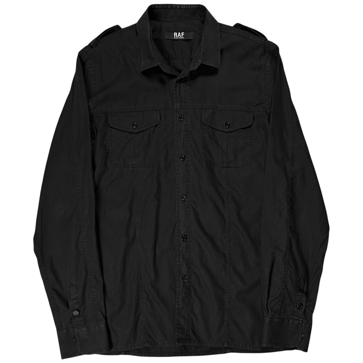 RAF by Raf Simons Military Cargo Shirt - 2000s
