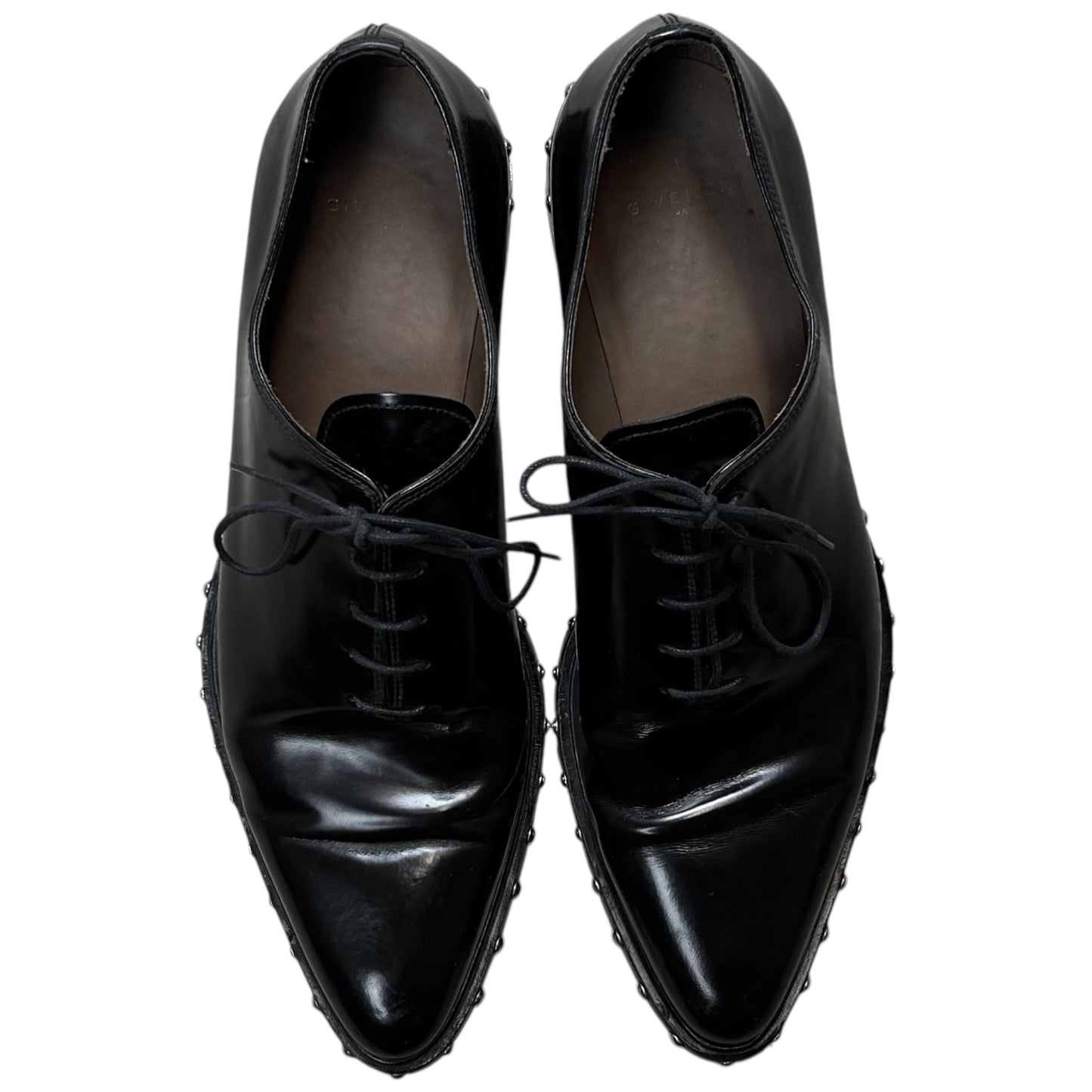 Givenchy Studded Metal Heel Derbies - SS11
