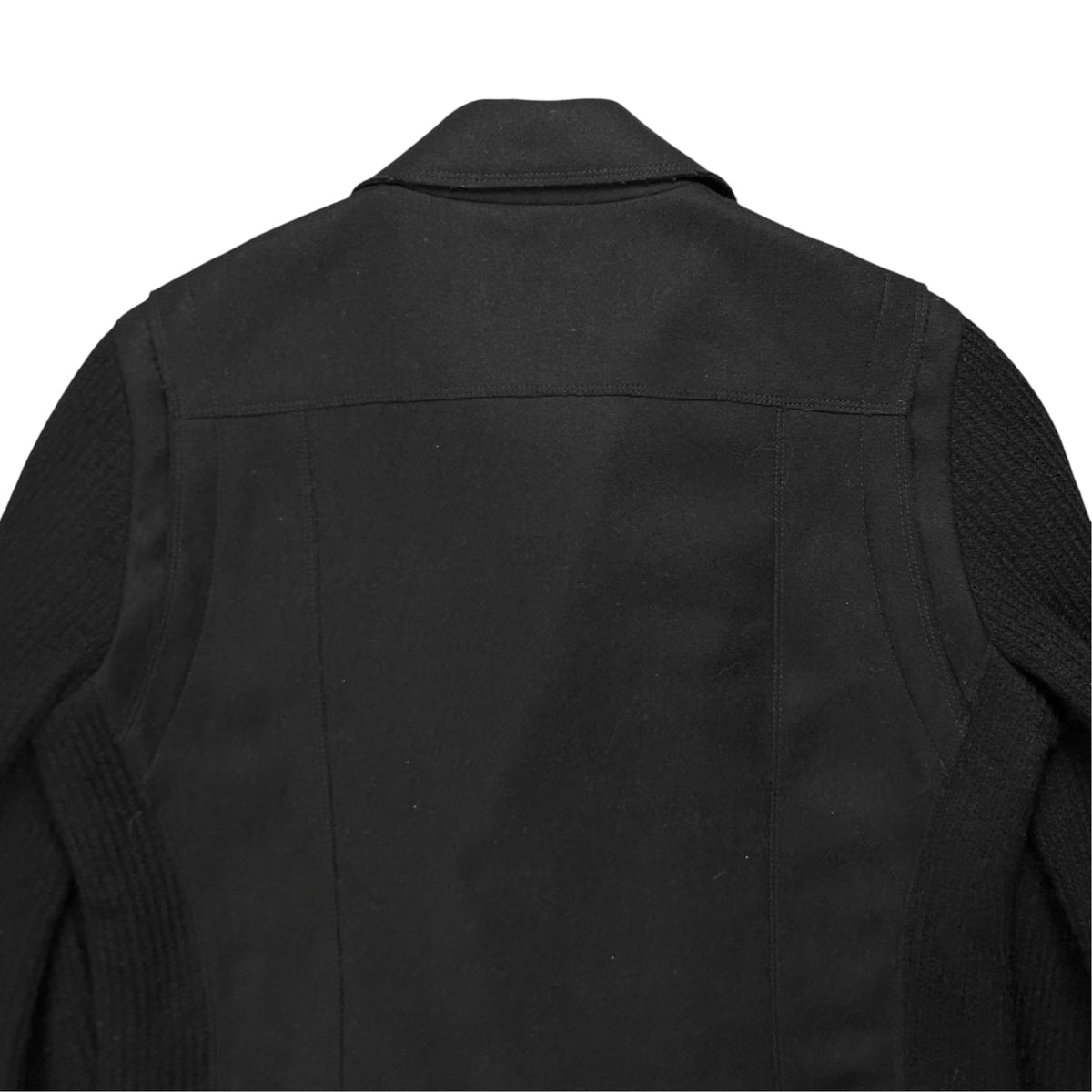 Pierre Balmain Rib Sleeve Wool Perfecto Jacket - AW10