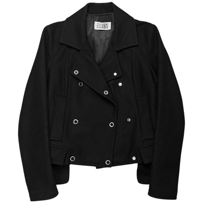 Maison Martin Margiela Deconstructed Ring Snap Wool Jacket - AW06