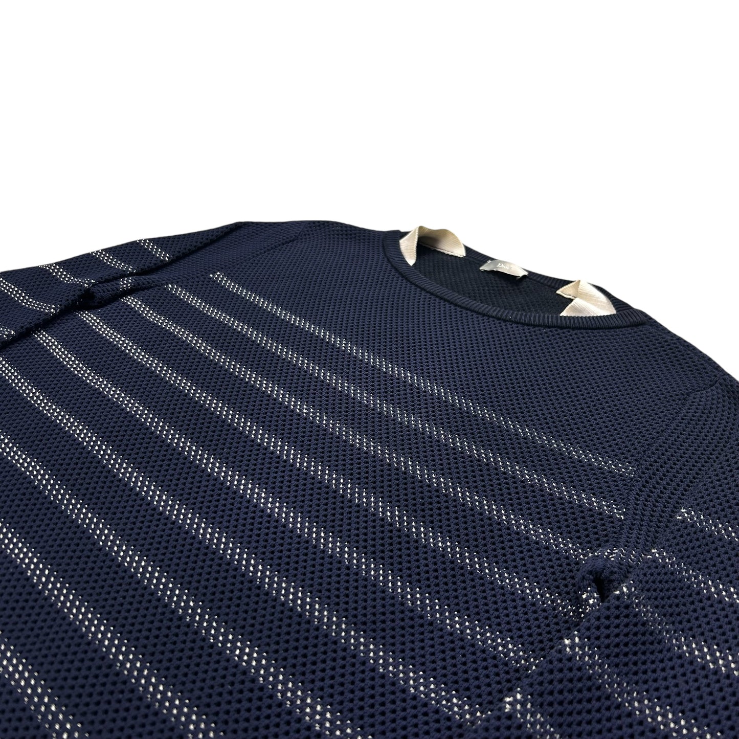 Dior Homme Perforated Stripe Sweater - SS15