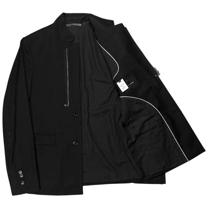 Kris Van Assche Zip Lapel Blazer - SS13