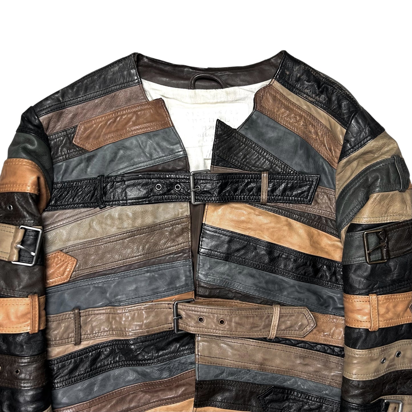 Maison Martin Margiela x H&M Belt Leather Jacket - AW12