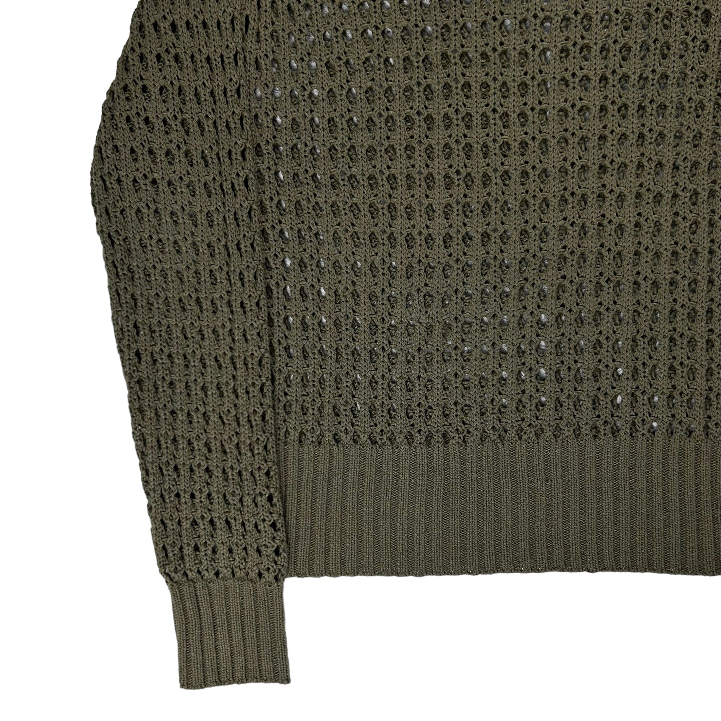 Dries Van Noten Open Fisherman Knit Sweater