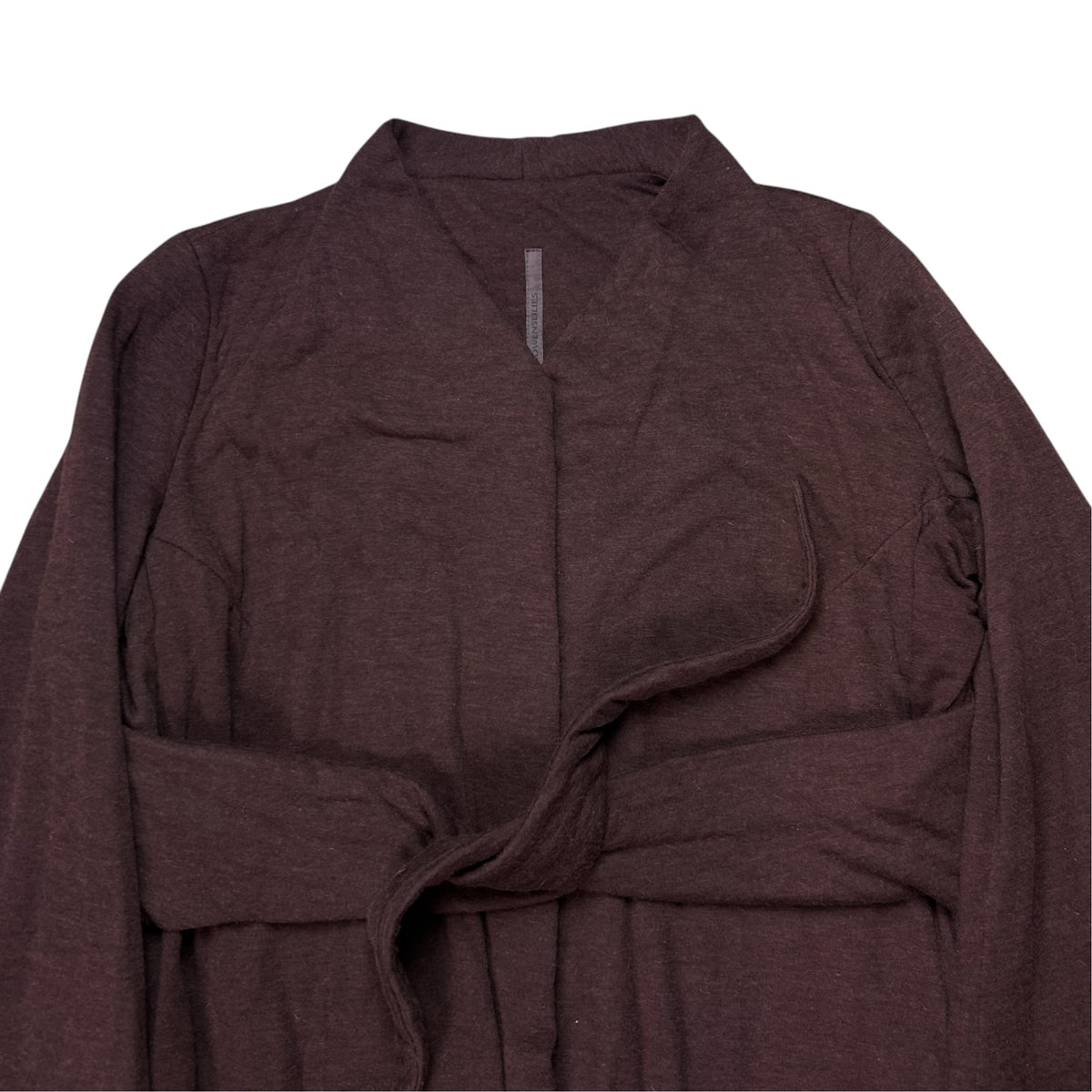 Rick Owens Belt Wrap Sisyphus Blood Coat - AW18