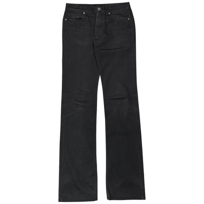 Dirk Bikkembergs Waxed Tape Zip Jeans - AW08