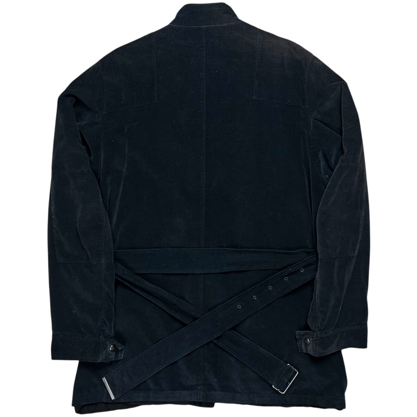Jil Sander Belted Velvet Field Jacket - AW10