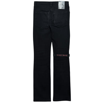 Raf Simons Knee Strap RS Skinny Jeans - SS19