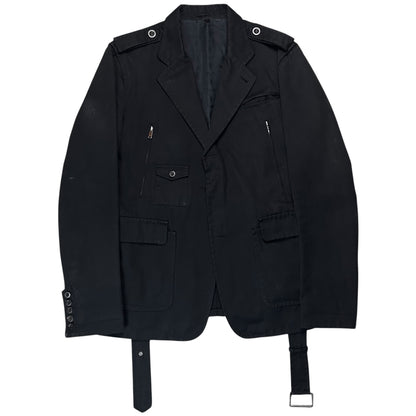 Gucci by Frida Giannini Belted Military Jacket - SS07
