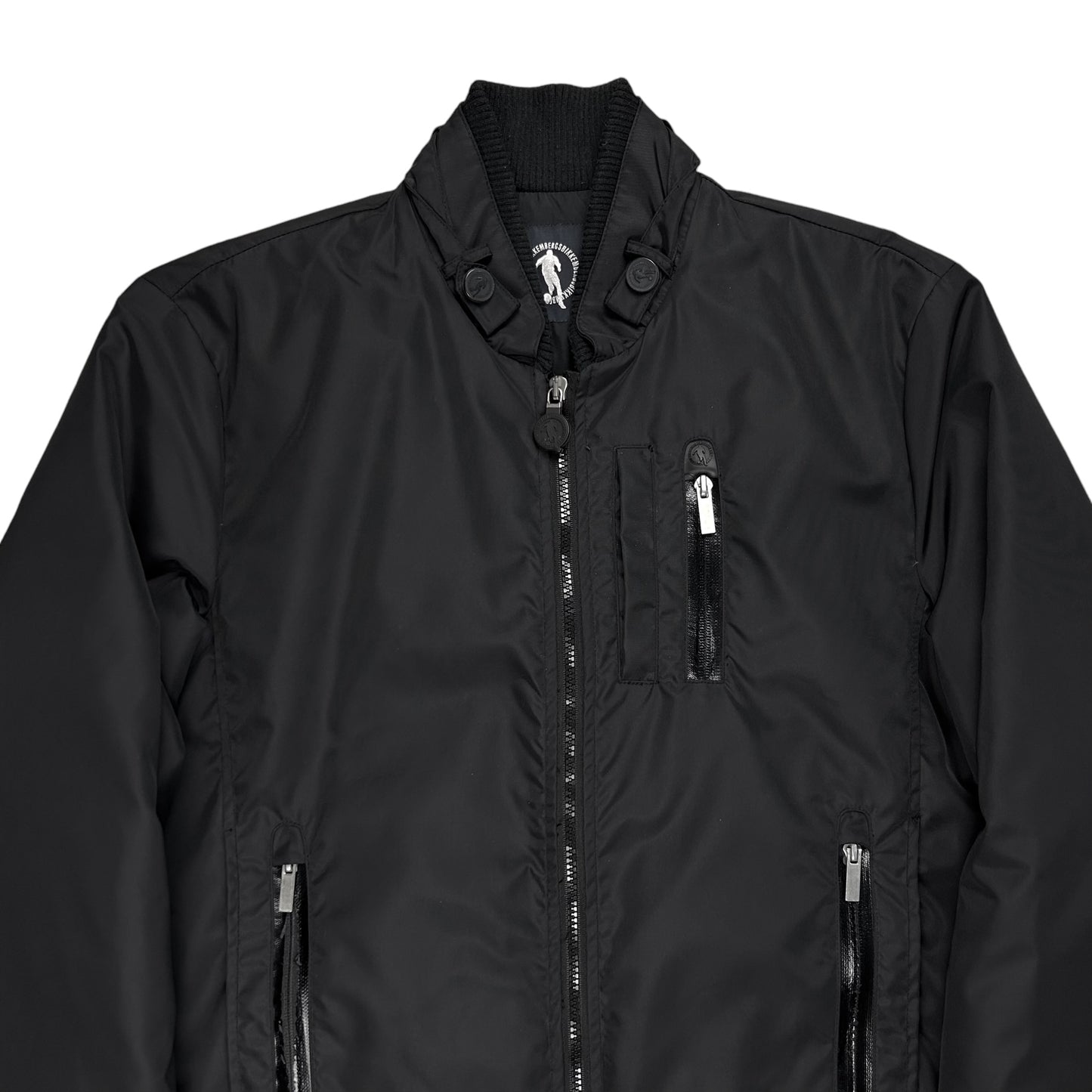 Dirk Bikkembergs Multi Zip Shell Bomber Jacket