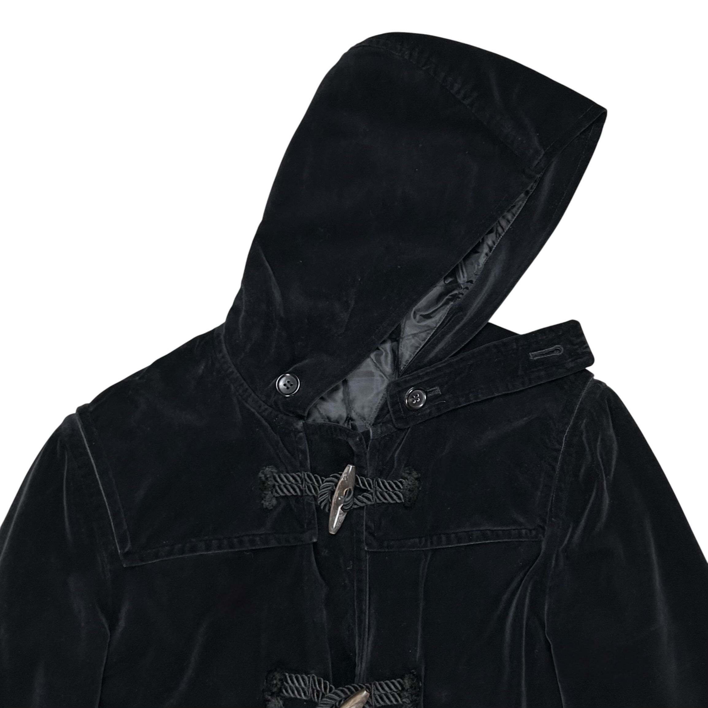 Comme des Garcons Homme Plus Velour Duffle Coat - AW06 – Vertical Rags
