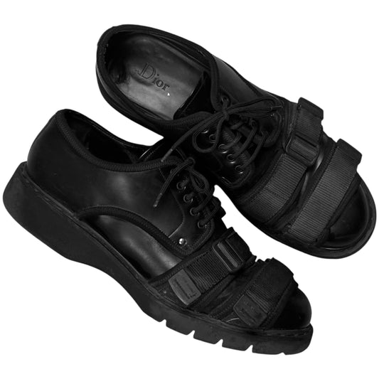 Dior Homme Dual Velcro Strap Derbies - AW17