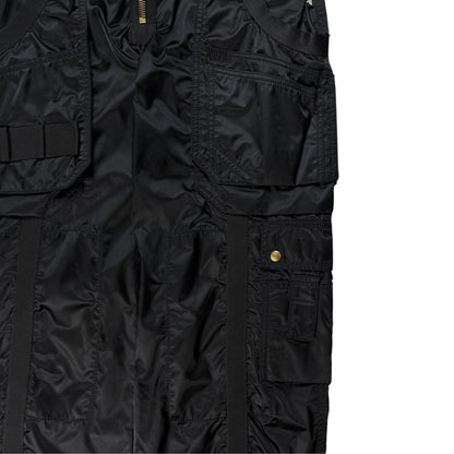 Jean Paul Gaultier Wide Parachute Bondage Nylon Pants - AW03