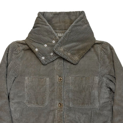 Maison Martin Margiela Detachable Collar Scarf Corduroy Bomber Jacket - AW01
