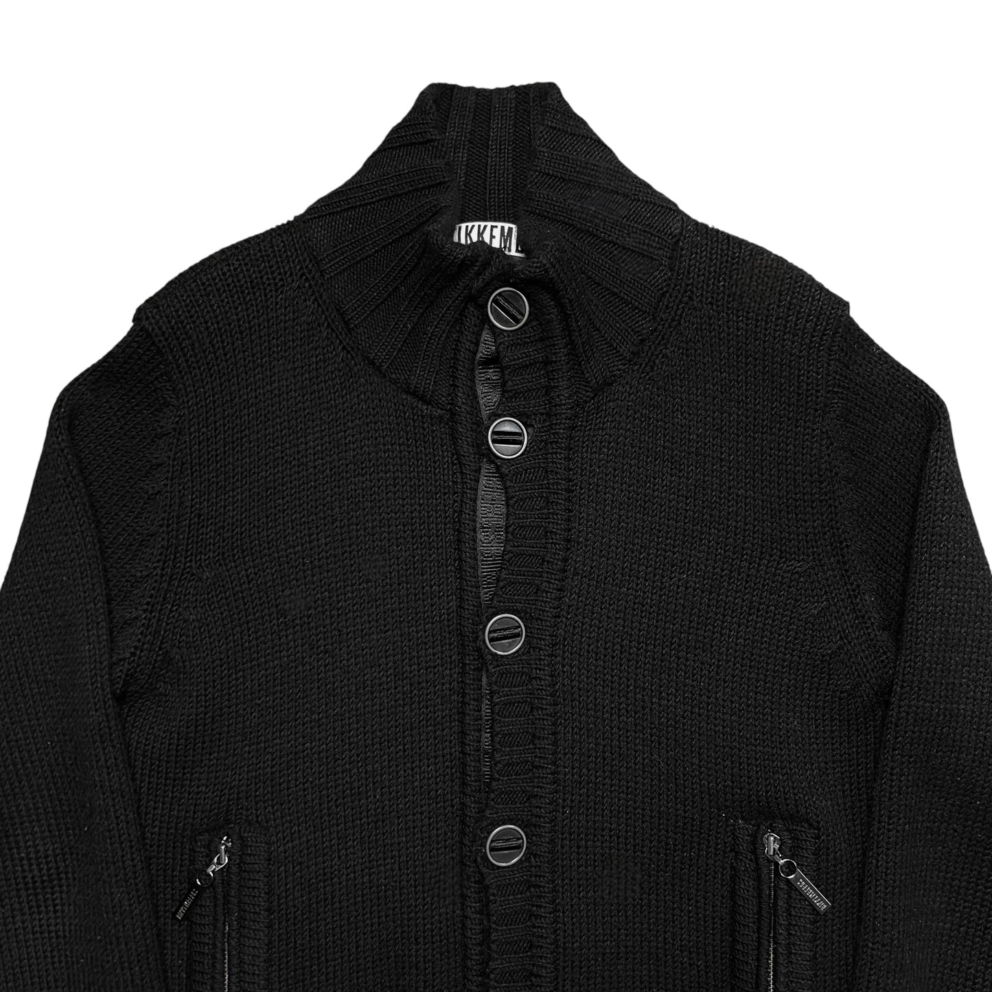 Dirk Bikkembergs Zip Pocket Knit Cardigan