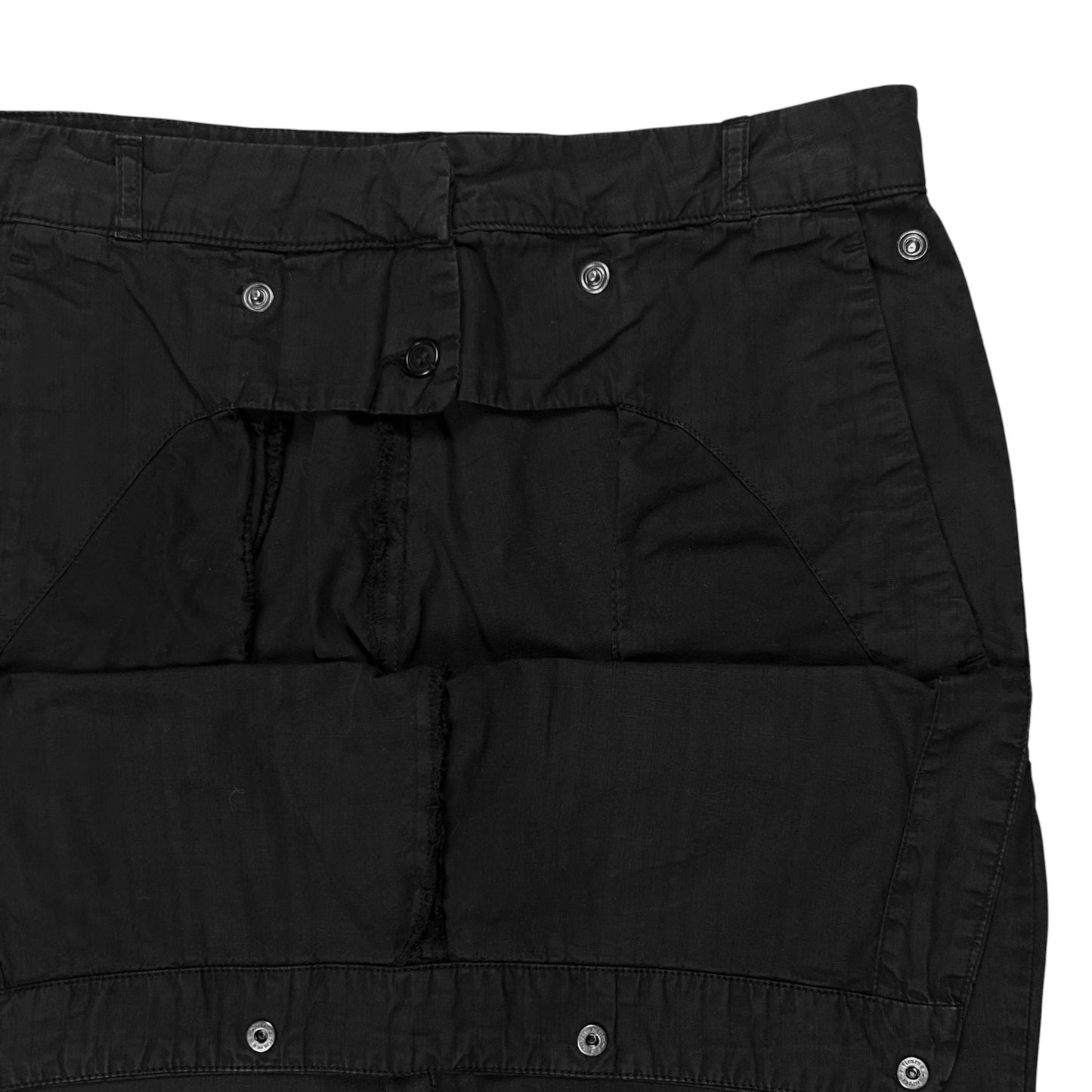 Maison Martin Margiela Dual Waist Sailor Snap Shorts - 2000s