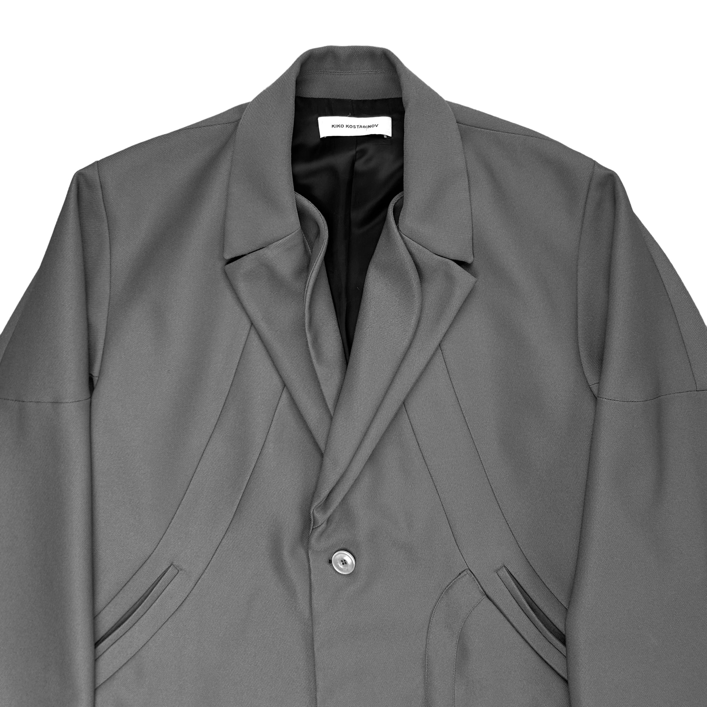 Kiko Kostadinov Klees Double Lapel Blazer - AW20 – Vertical Rags