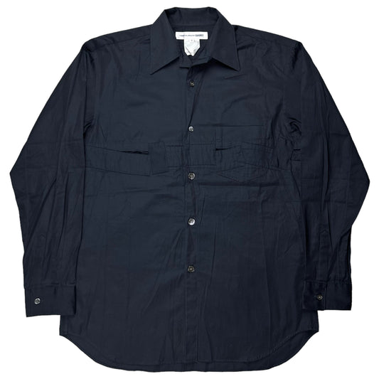 Comme des Garcons Shirt Patchwork Covered Cut Out Sample Shirt